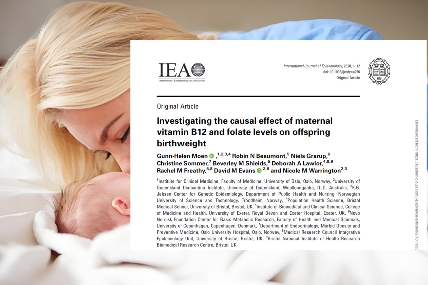Il folato non si limita a prevenire i difetti congeniti: può anche determinare il peso alla nascita del bambino: la scienza ha la risposta